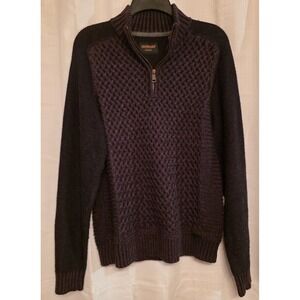 Outpost Makers Plated 1/4 Zip‎ Pullover Sweater Mens Size M